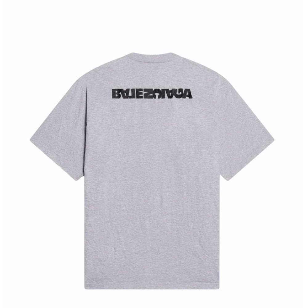 Balenciaga Logo Crew Neck T Shirt